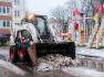 Организации, обслуживающие жилищный фонд г.Минска, продолжают принимать оперативные меры для уборки от снега и противогололедной обработки  на закрепленных придомовых территориях.