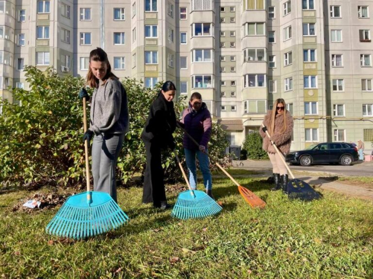 Чистый двор — комфортная жизнь